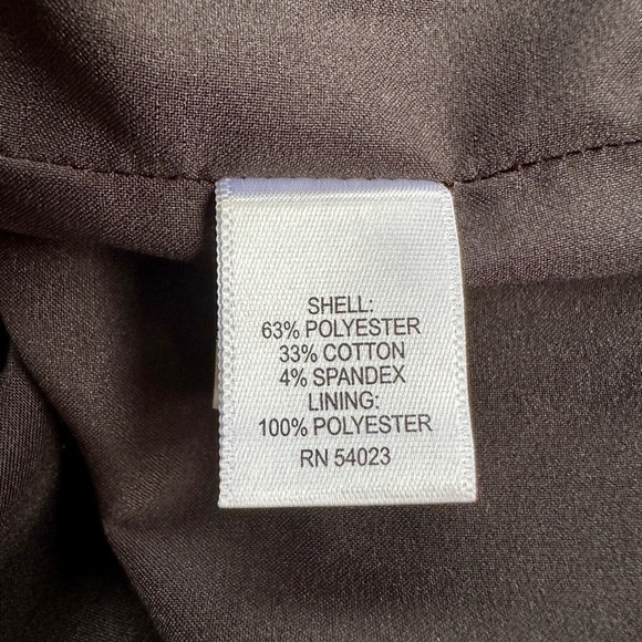 BANANA REPUBLIC, WOMENS, SLEEVELESS, PEPLUM DRESS. BLACK & WHITE PRINT. SIZE 4 - Picture 10 of 10